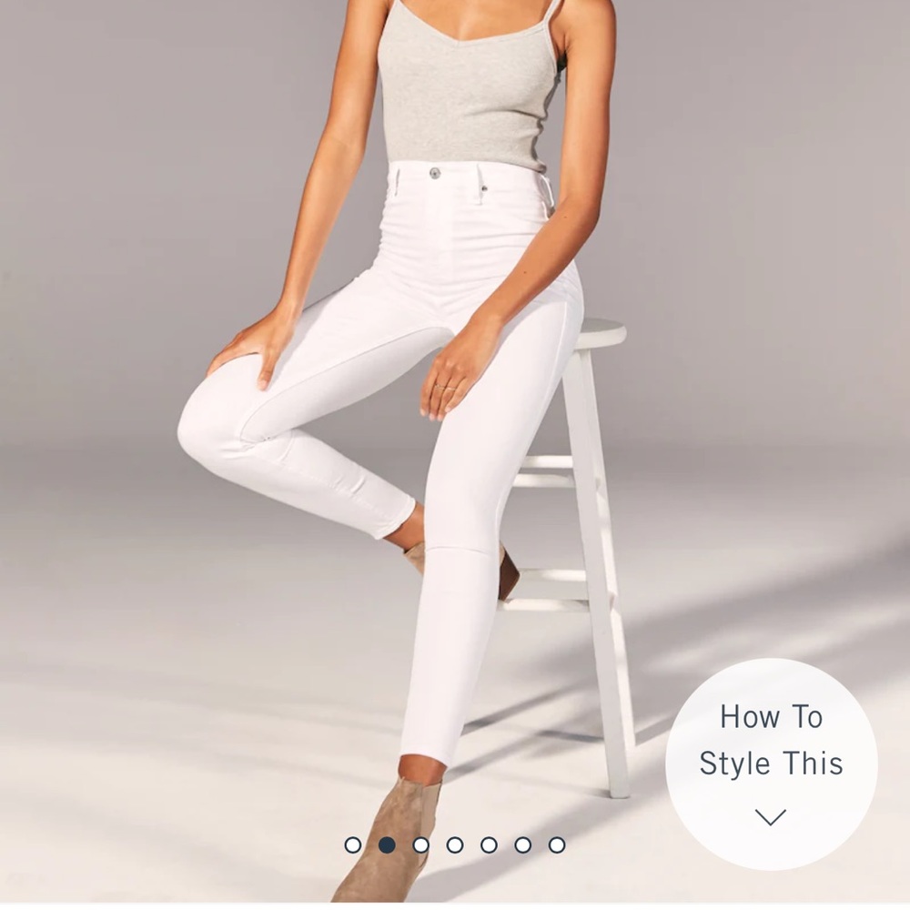 High Rise Jean Leggings (long) Abercrombie & Fitch